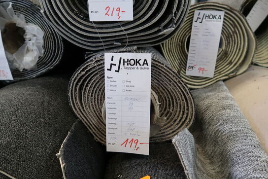 1 rulle gulvtæppe BERGEN