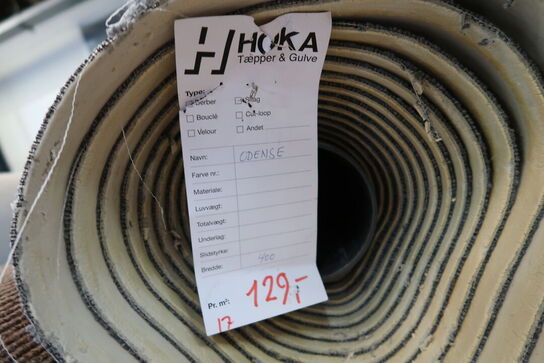 1 rulle gulvtæppe ODENSE