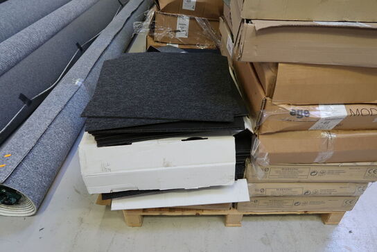 Palle med div. Tæppefliser