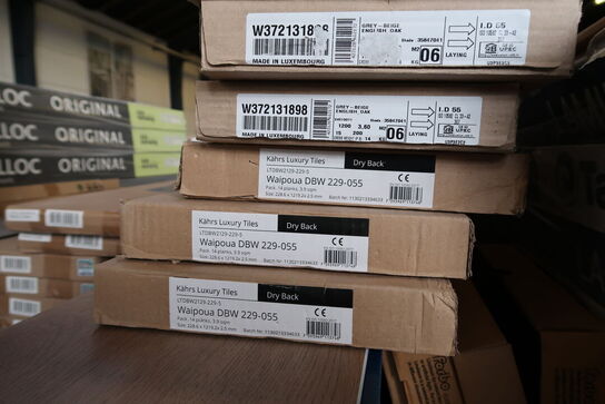 16 pakker blandet gulv