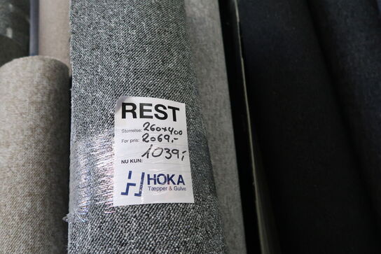 Div. Ruller med gulvtæpper