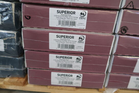 14 pakker gulv SUPERIOR Advanced Plus