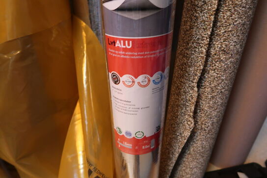 Div. Ruller med underlag m.m.