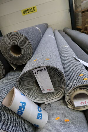 1 rulle gulvtæppe TURBO