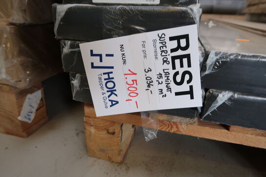 11 pakker gulv SUPERIOR Laminat