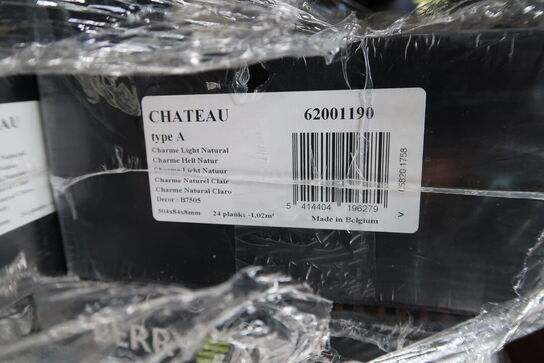 23 pakker gulv BERRY ALLOC Chateau Laminate