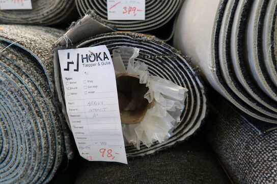 1 rulle gulvtæppe ARRIVA