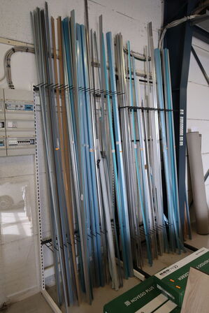 Stativ med div. Lister