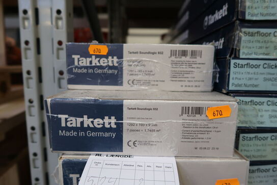 3 pakker gulv TARKETT Soundlogic 932