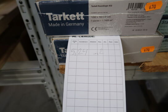 3 pakker gulv TARKETT Soundlogic 932
