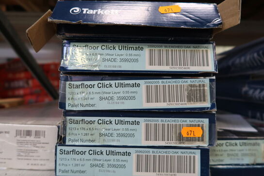 12 pakker gulv TARKETT Starfloor Click Ultimate