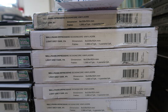 9 pakker gulv WALLMANN Impressive DesignCore