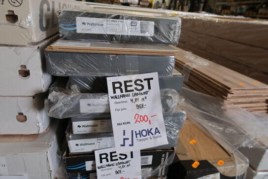 11 pakker gulv WALLMANN Laminatt