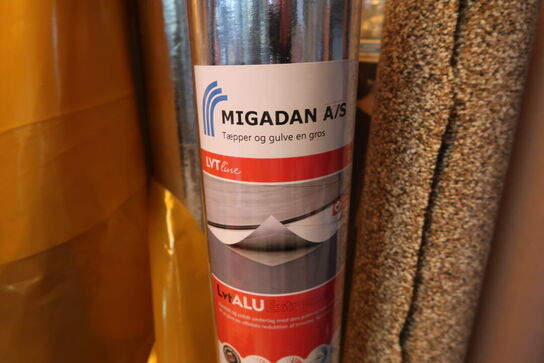 Div. Ruller med underlag m.m.