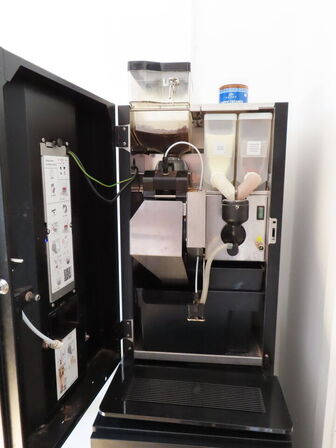 Kaffemaskine, Optibean 3 Touch med skab