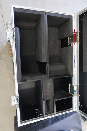7 stk. Flightcases