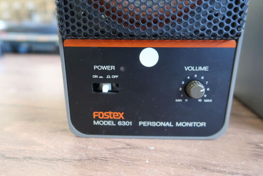 2 stk. Aktive monitors FOSTEX 6301