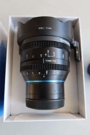 2 stk. Objektiver IRIX 11mm samt CANON 50mm