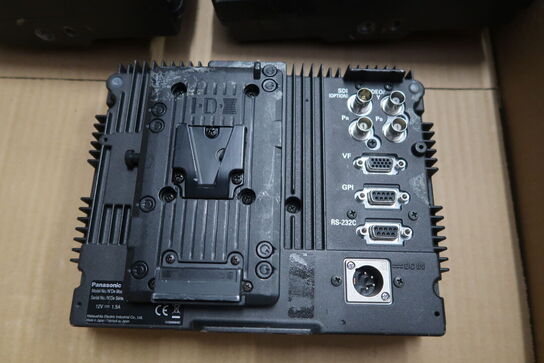 3 stk. 8" Videomonitors PANASONIC BT-LH80W