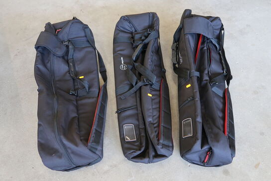 3 stk. Stativtasker SACHTLER 90cm