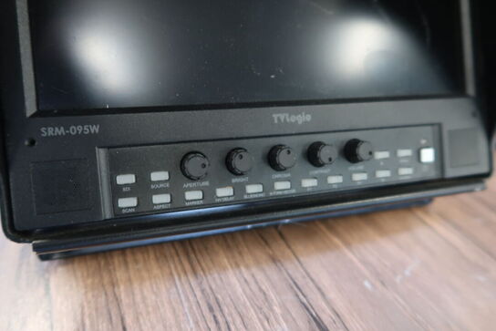 9,5" Videomonitor TVLOGIC SRM-095W m. Sunhood
