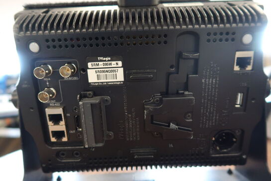 9,5" Videomonitor TVLOGIC SRM-095W m. Sunhood