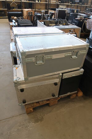 7 stk. Flightcases