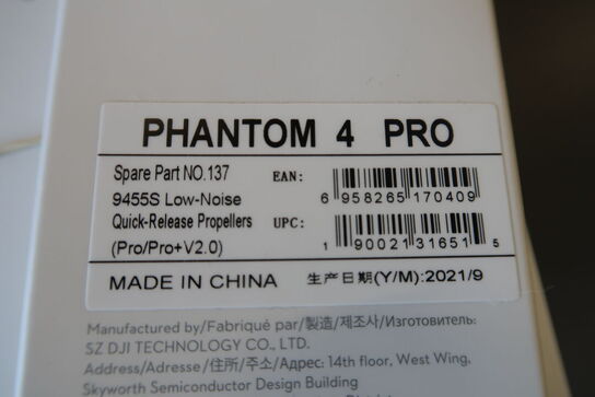 6 sæt propeller til DJI Phantom 4 Pro drone