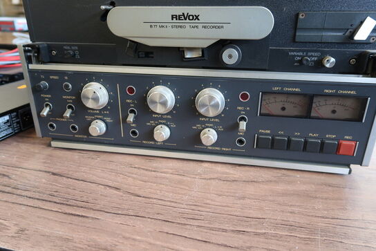 Spolebåndoptager REVOX B77 MKII