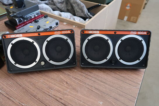 2 stk. Passive monitors BOSS MS-100A