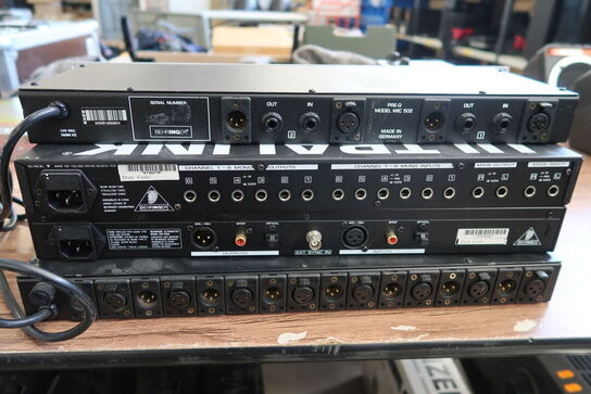 4 stk. Audio-enheder BEHRINGER