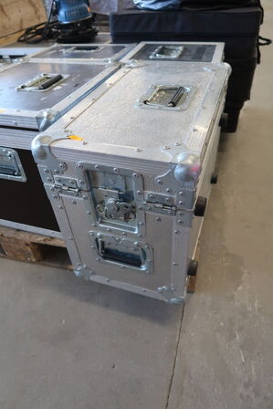 7 stk. Flightcases