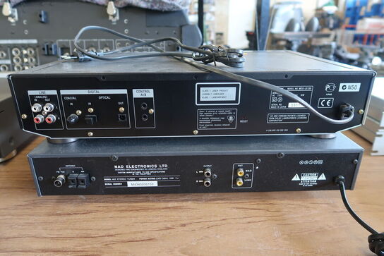 Minidisc-afspiller og tuner SONY / NAD