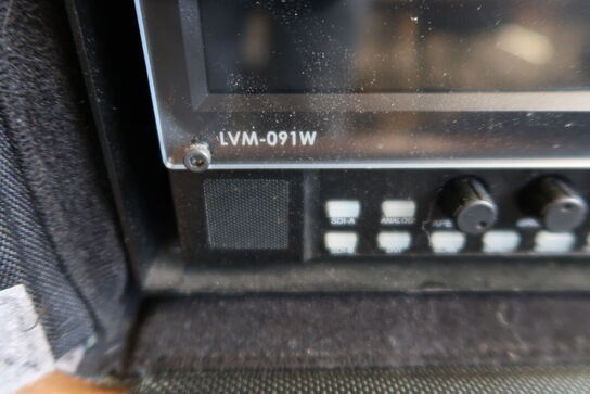 2 stk. 9" Fieldmonitors TVLOGIC LVM-091W