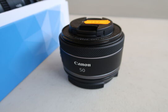 2 stk. Objektiver IRIX 11mm samt CANON 50mm