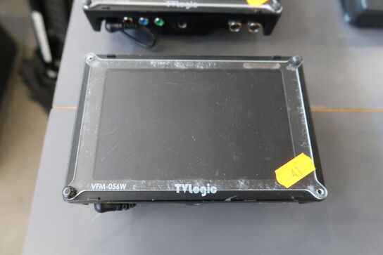 3 stk. 5,6" Videomonitors TVLOGIC VMF-056W
