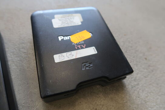3 stk. PANASONIC P2-card reader samt ATOMOS HDD reader
