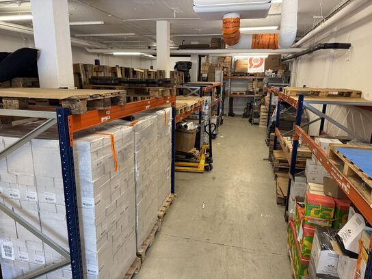 Stort parti Lager- og Pallereoler