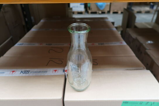 48 stk. Patentglas 85 cl u/låg Diam 100 mm Weck