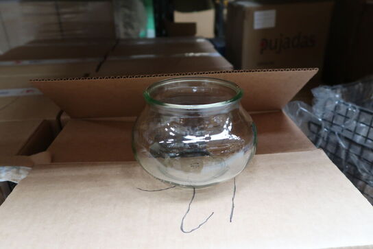 48 stk. Patentglas 106 cl u/låg Diam 100 mm Weck
