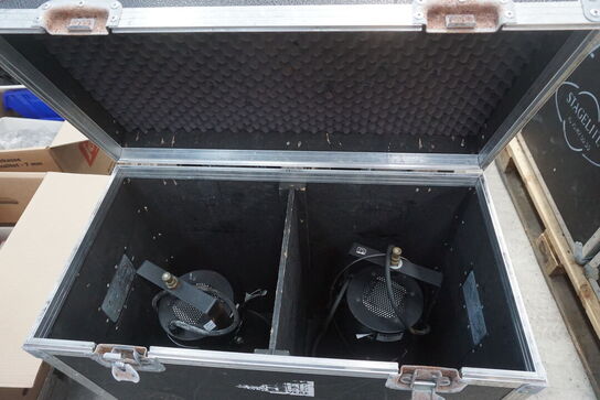 2 stk. UV gun inkl. flightcase
