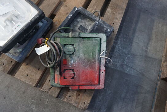 4 stk. Arbejdslamper