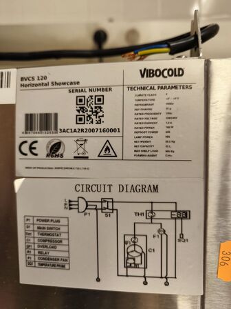 Displaykøler VIBOCOLD BVCS 120