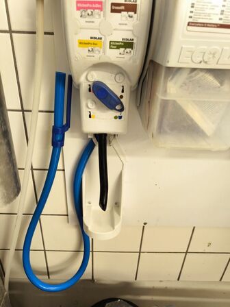 Kemistation ECOLAB inkl. div. kemi