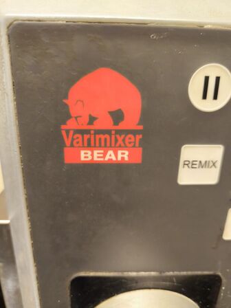 Røreværk VARIMIXER BEAR RN20/VL 2 inkl. tilbehør