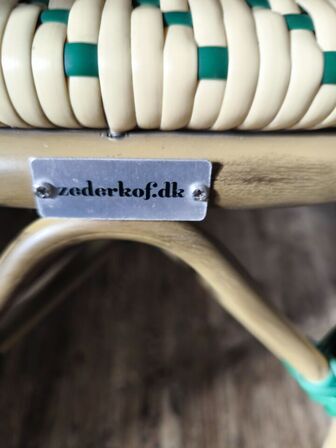 4 stk. café fletstole ZEDERKOF Alicante