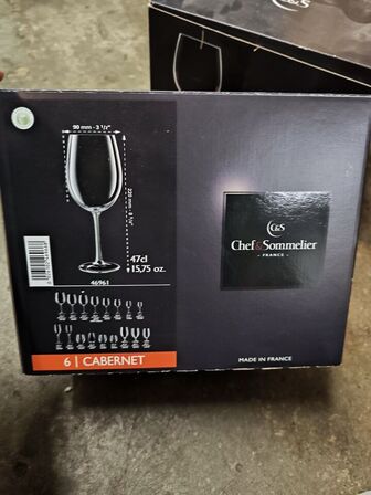 6 stk. vinglas CHEF&SOMMELIER