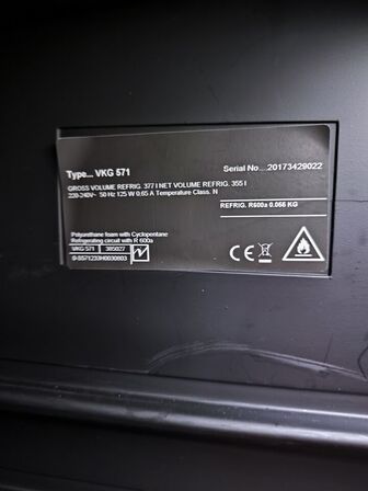 Vinkøleskab VIBOCOLD VKG 571