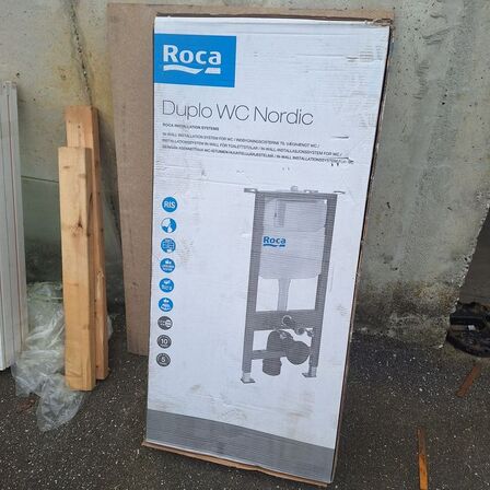 Iindbygningscisterne ROCA DUPLO NORDIC