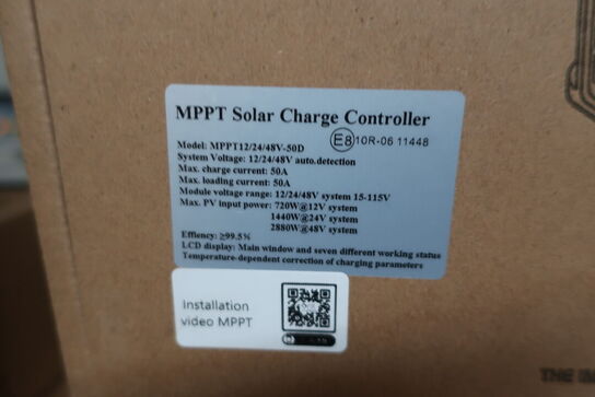 MPPT Solar Charge Controller GREEN ENERGY 50A